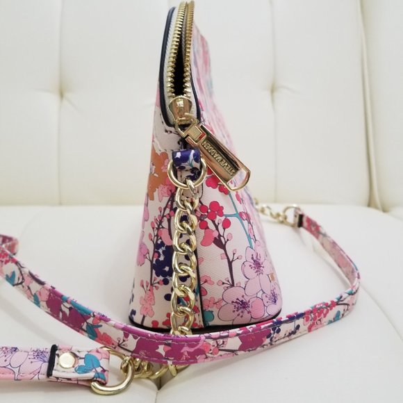 Steve Madden Floral Shoulder Bag with Gold-Tone hardware - Picture 13 of 14